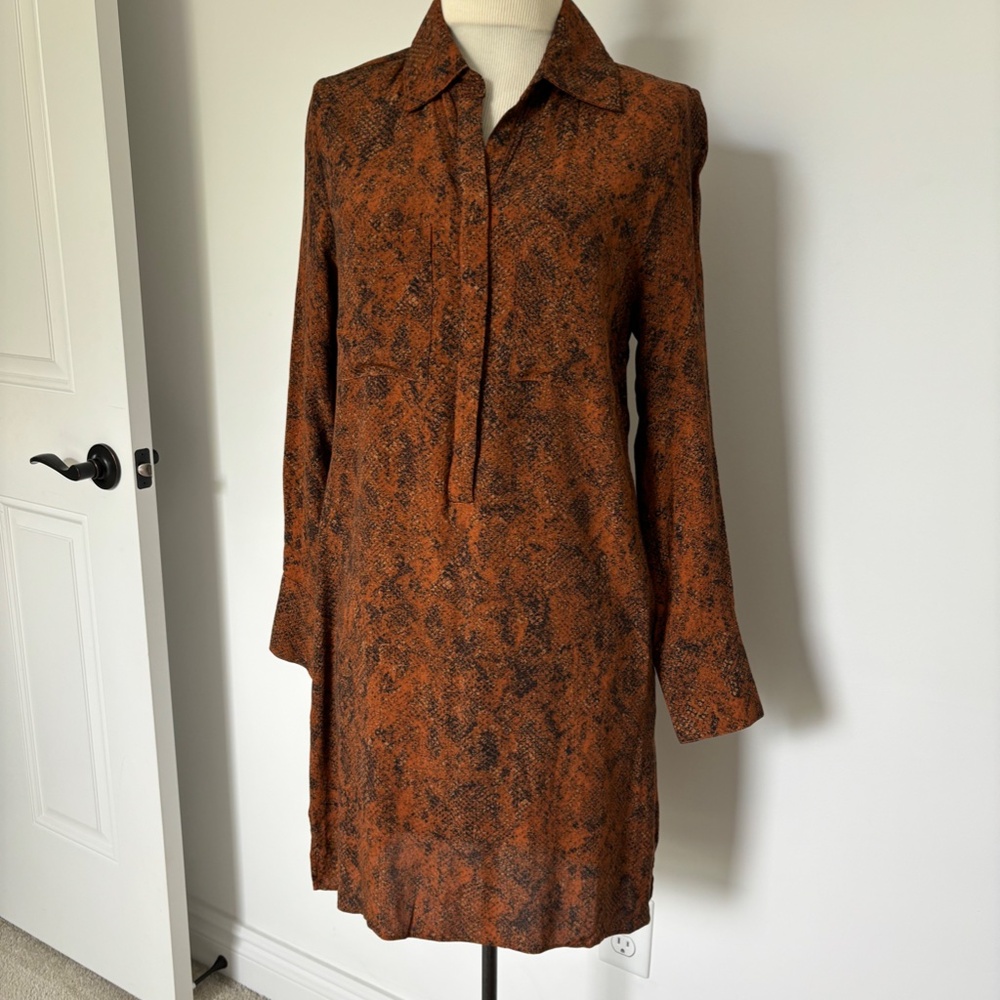 Evereve Peyton Jensen animal print dress